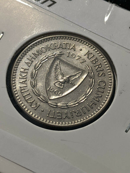Cyprus 1977 50 Mils KM# 41