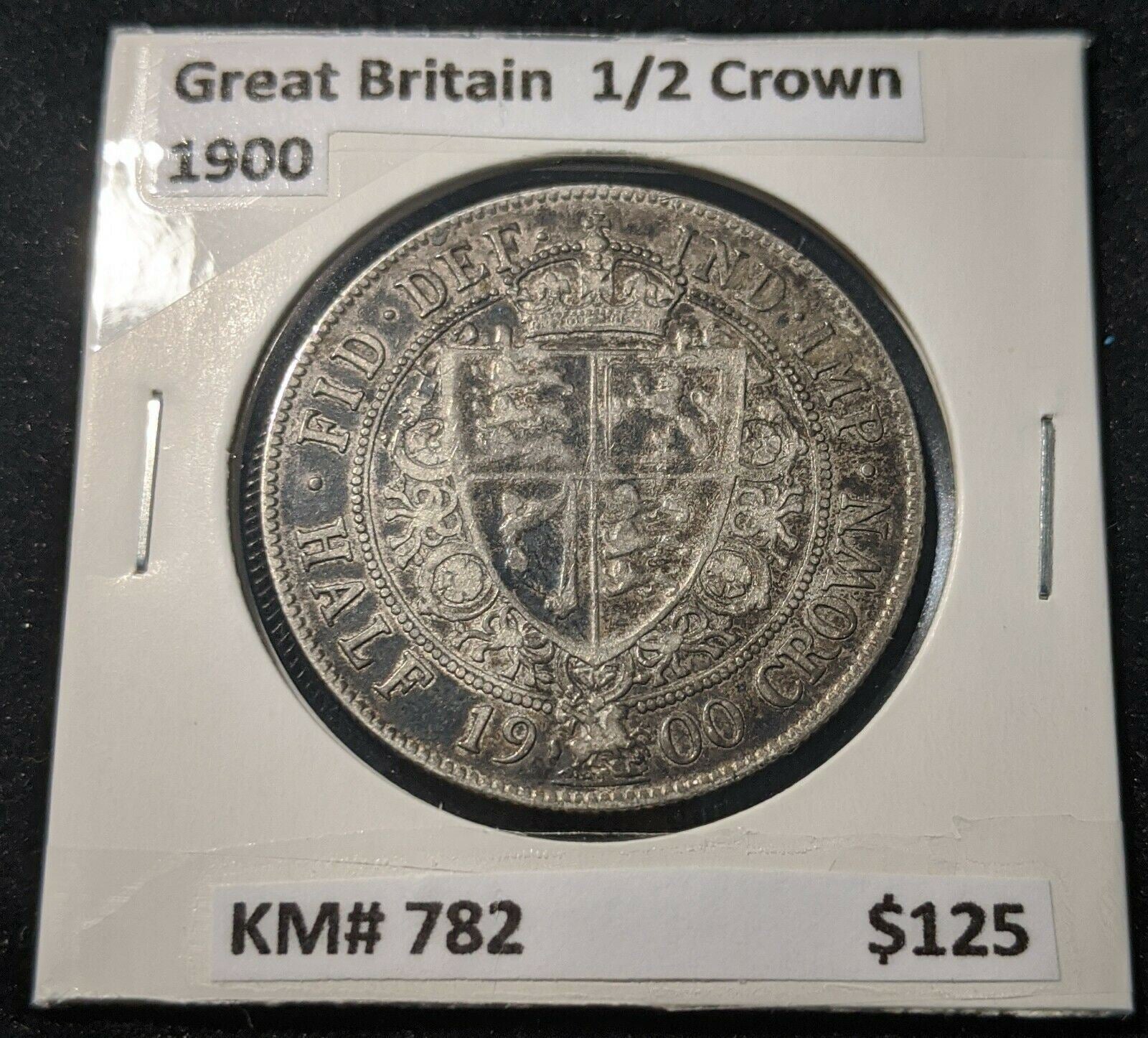 Great Britain 1900 Half Crown KM# 782