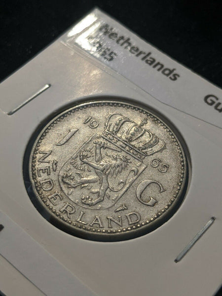 Netherlands 1965 GULDEN KM# 184
