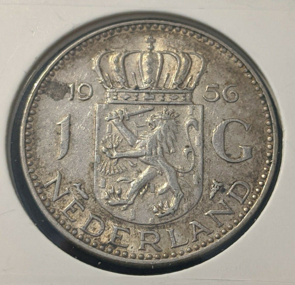 Netherlands 1956 GULDEN KM# 184