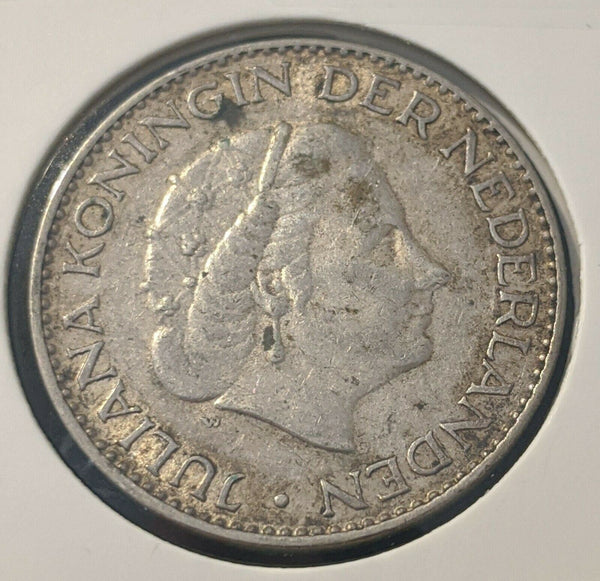 Netherlands 1956 GULDEN KM# 184