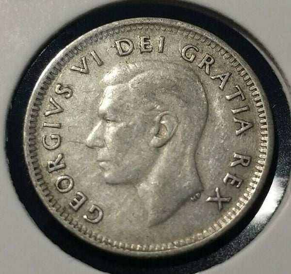 Canada 1951 10 Cent  KM# 43 #414   9B