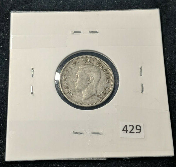 Canada 1949 10 Cent  KM# 43 #429   9B