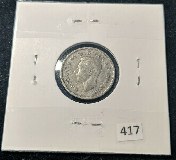 Canada 1945 10 Cent  KM# 34 #417  9B