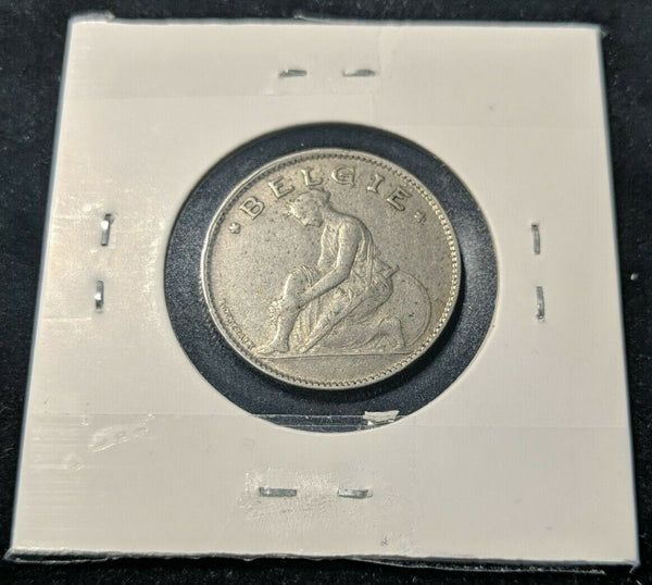 Belgium 1922 Franc KM# 90