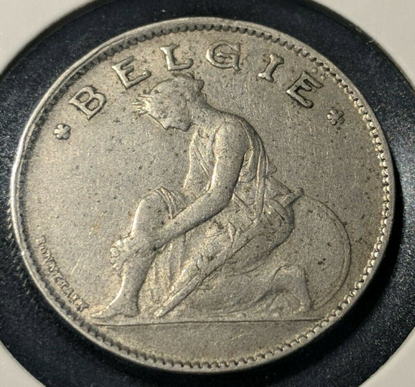 Belgium 1922 Franc KM# 90