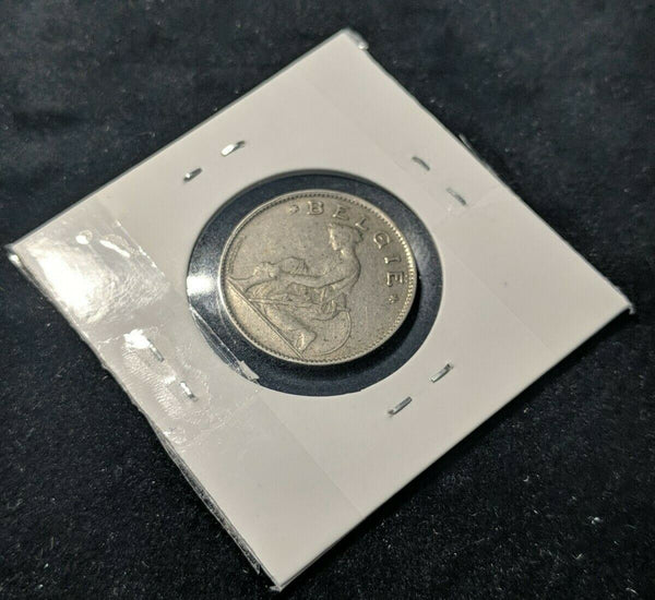 Belgium 1922 Franc KM# 90