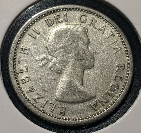 Canada 1957 10 Cent  KM# 51