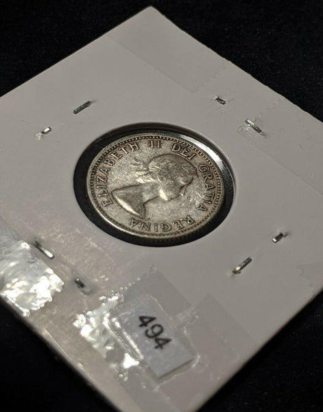 Canada 1953 NSF 10 Cent  KM# 51 #494     9C