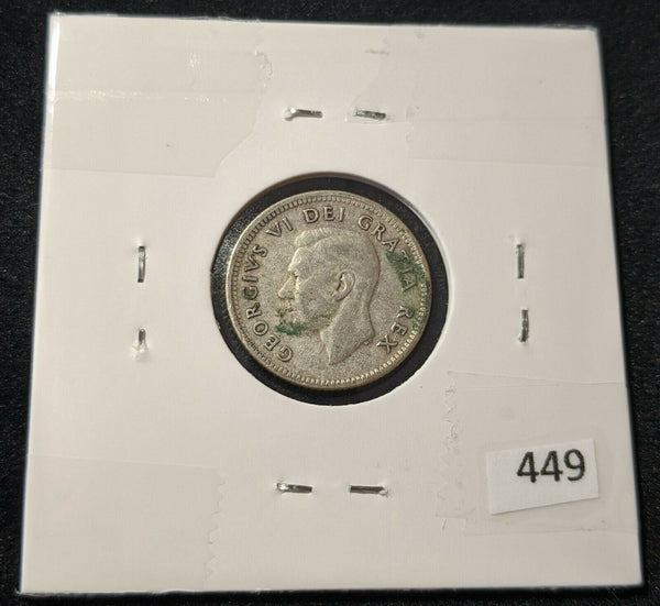 Canada 1952 10 Cent  KM# 43 #449     9C