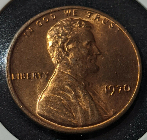 USA 1970 One Cent  KM# 201