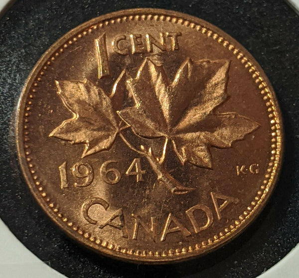 Canada 1964 Cent KM# 49