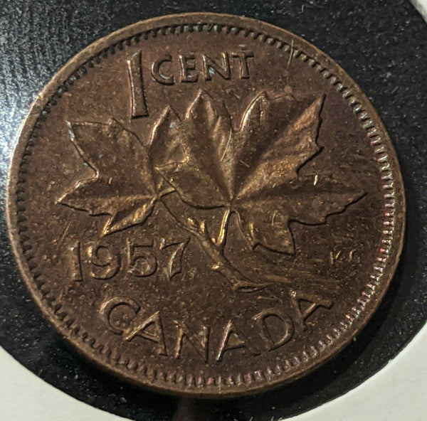 Canada 1957 Cent KM# 49