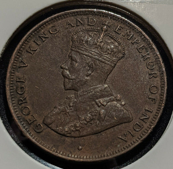 Ceylon 1922 Cent KM# 107