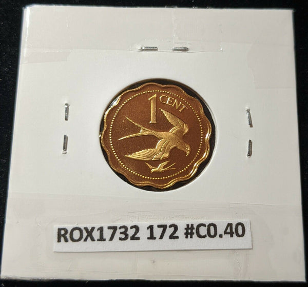 Belize 1976FM (p) Proof One Cent 1c KM# 46