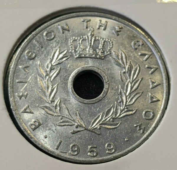 Greece 1959 20 Lepta KM# 79