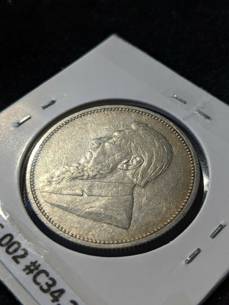 South Africa 1894 2 Shillings 2/- KM# 6 Cleaned