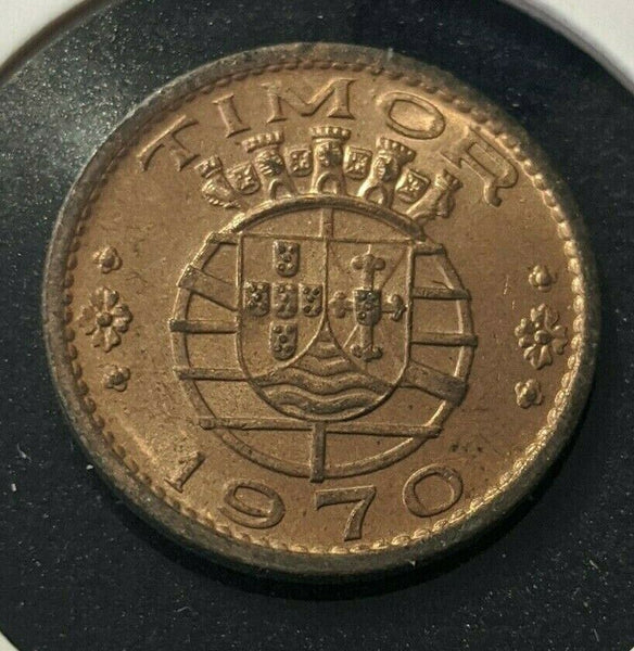 Timor 1970 20 Centavos KM# 17  #005  10C