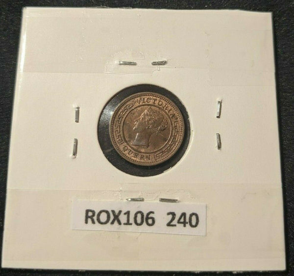 Ceylon 1901 1/4 Cent KM# 90  #240