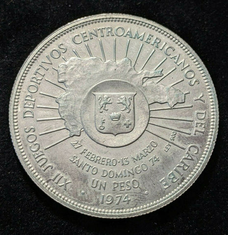 Dominican Republic 1974 Peso KM# 35 #153