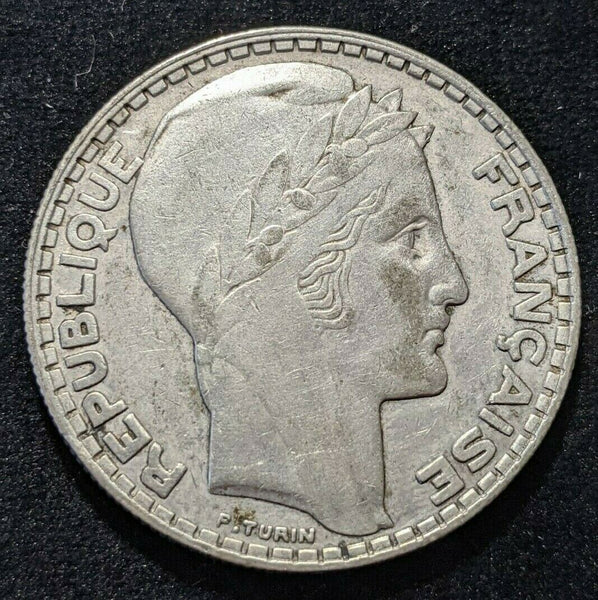 France 1933 20 Francs KM# 879 #206