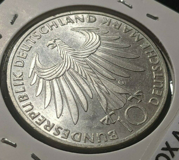 Germany 1972 10 Mark KM# 132 Scratches #057   8B