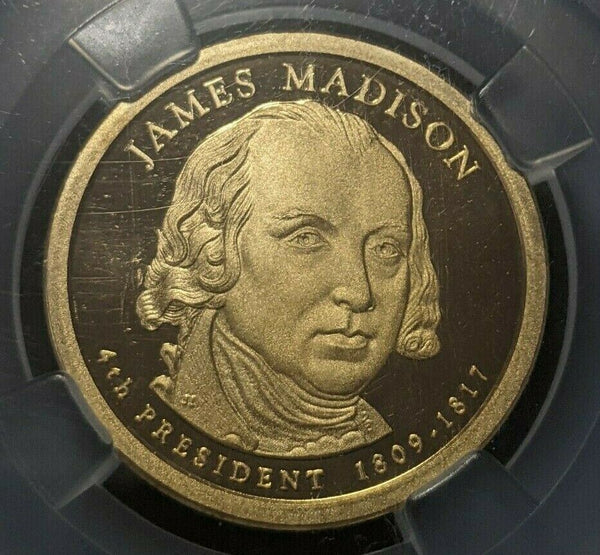2007-S Proof Presidential Dollars NGC PF69 ULTRA CAMEO  4 Coin Set #1582