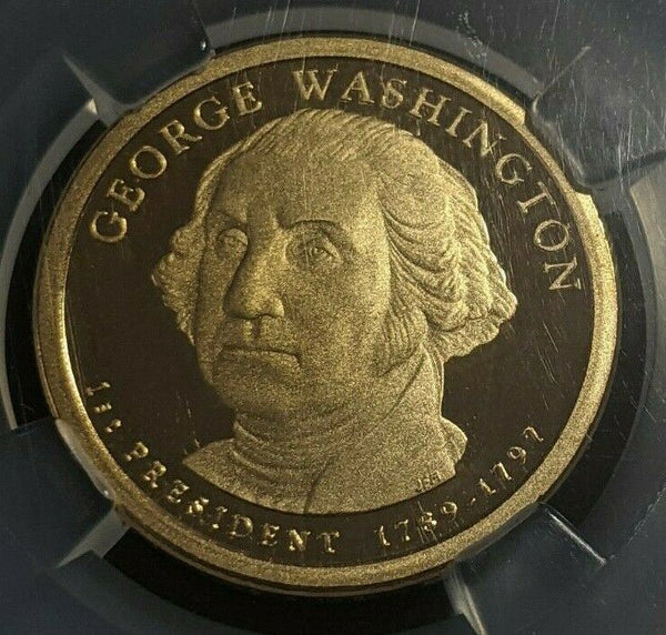 2007-S Proof Presidential Dollars NGC PF69 ULTRA CAMEO  4 Coin Set #1582
