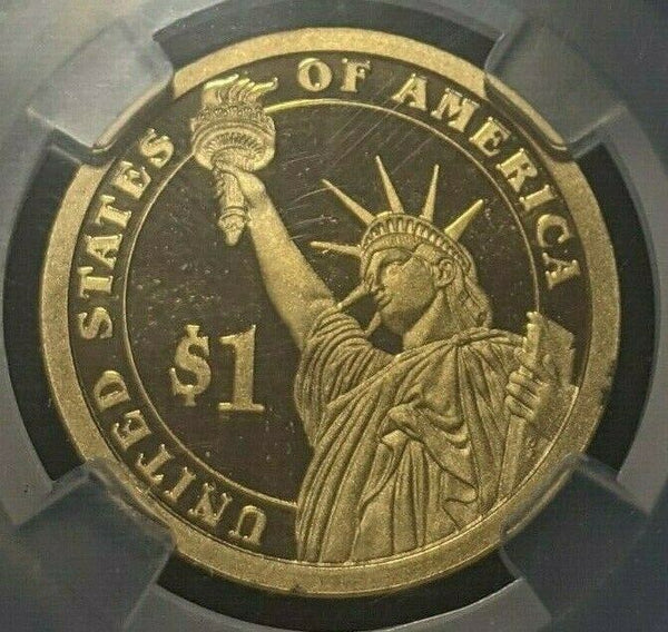 2007-S Proof Presidential Dollars NGC PF69 ULTRA CAMEO  4 Coin Set #1582