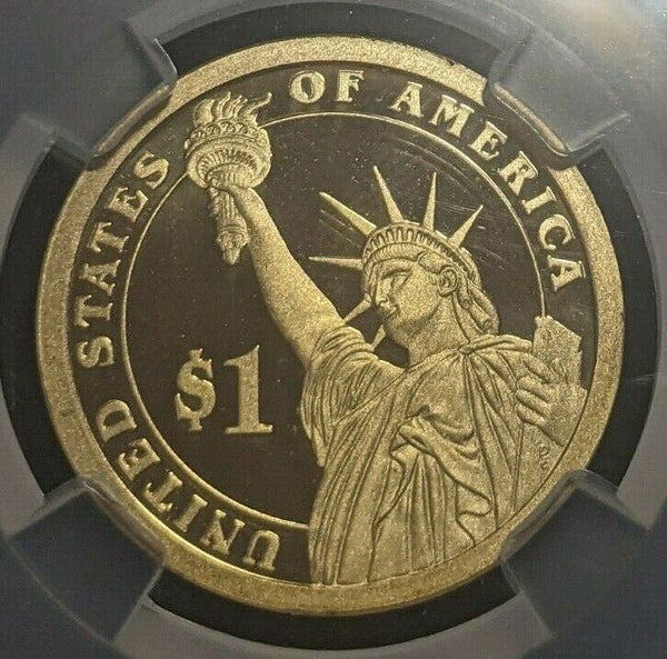 2007-S Proof Presidential Dollars NGC PF69 ULTRA CAMEO  4 Coin Set #1582