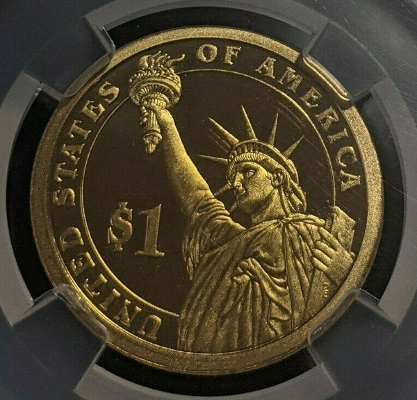 2007-S Proof Presidential Dollars NGC PF69 ULTRA CAMEO  4 Coin Set #1582