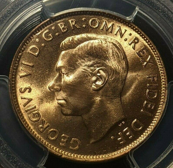 1952 M Penny 1d Australia MS64RD PCGS Gem UNC #1590