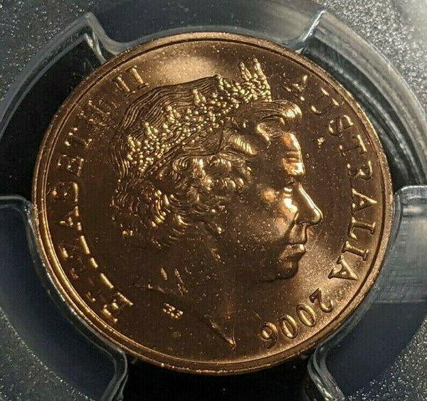 2006 Two Cent 2c Australia PCGS MS66RD GEM UNC #1597