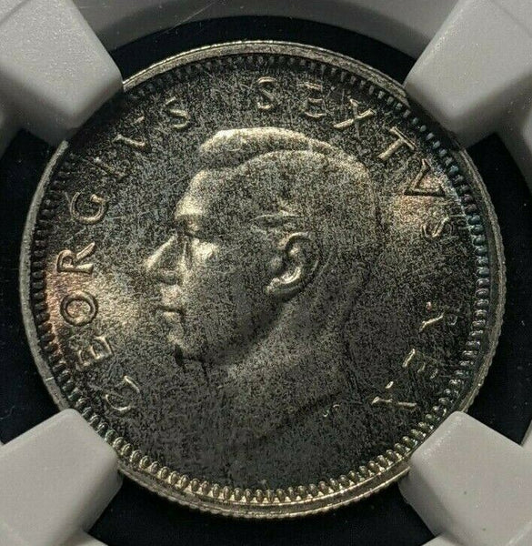 South Africa 1951 Proof Sixpence 6d NGC PF67 FDC GEM UNC KM# 36.2 #1636