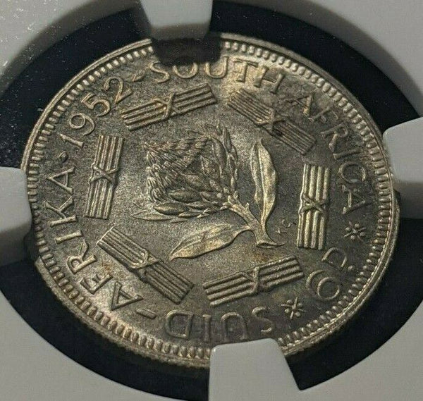 South Africa 1952 Proof Sixpence 6d NGC PF65 GEM UNC KM# 36.2 #1637