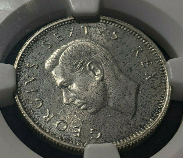 South Africa 1952 Proof Shilling 1/- NGC PF67 GEM UNC KM# 37.2 #1645