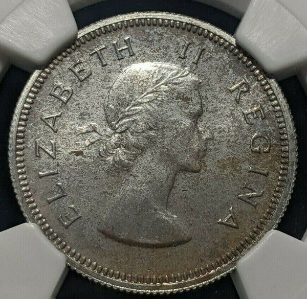 South Africa 1954 Proof 2 Shilling 2/- NGC PF66 GEM UNC KM# 50 #1651