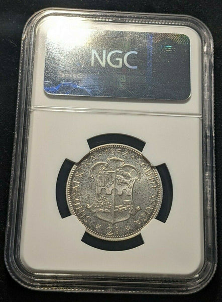 South Africa 1954 Proof 2 Shilling 2/- NGC PF66 GEM UNC KM# 50 #1651