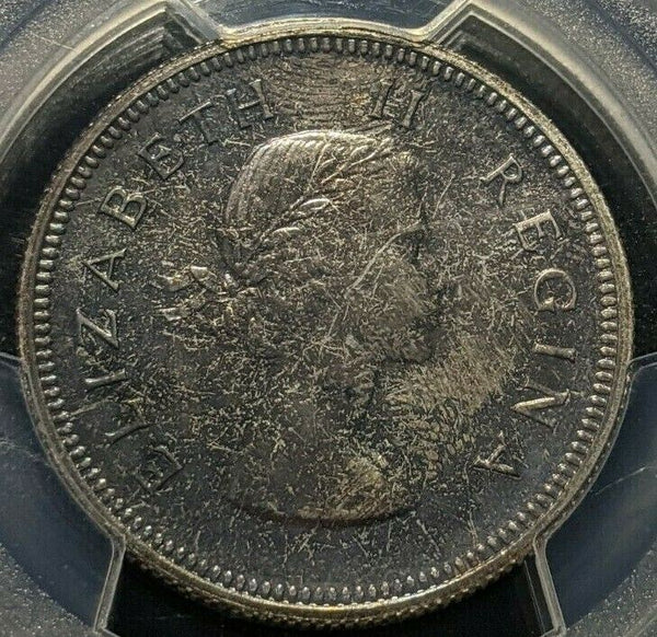 South Africa 1955 Proof 2 Shilling 2/- PCGS PR64 GEM UNC KM# 50 #1652