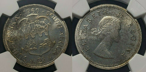 South Africa 1960 Proof 2 Shilling 2/- NGC PF66 GEM UNC KM# 50 #1653