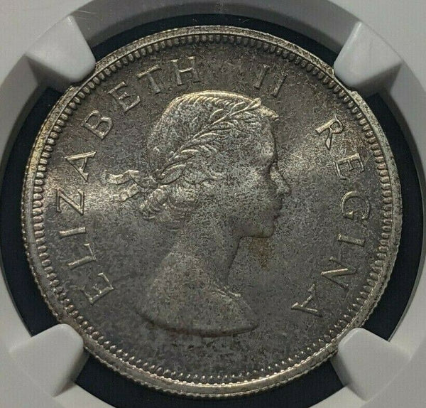 South Africa 1954 Proof 2-1/2 Two and Half Shillings NGC PF66 GEM UNC KM# 51