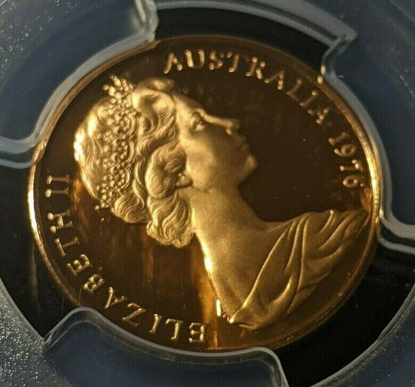 1976 Proof Two Cent 2c Australia PCGS PR69DCAM FDC UNC #1685