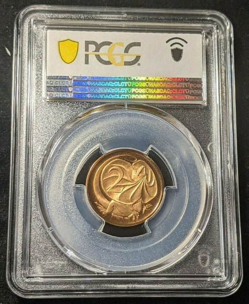 1976 Proof Two Cent 2c Australia PCGS PR69DCAM FDC UNC #1685