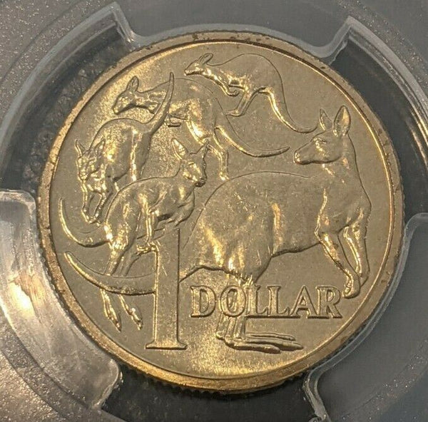 1989 One Dollar $1 Australia PCGS MS67+ FDC UNC #1673