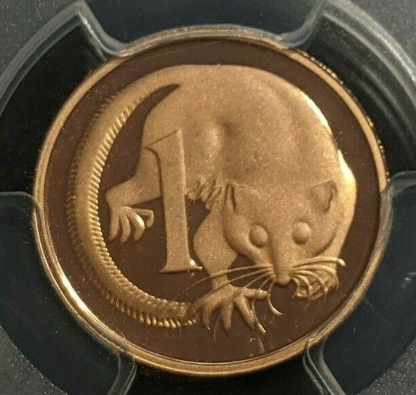 1989 Proof One Cent 1c Australia PCGS PR69DCAM FDC UNC #1756