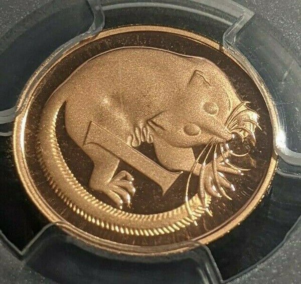1989 Proof One Cent 1c Australia PCGS PR69DCAM FDC UNC #1756