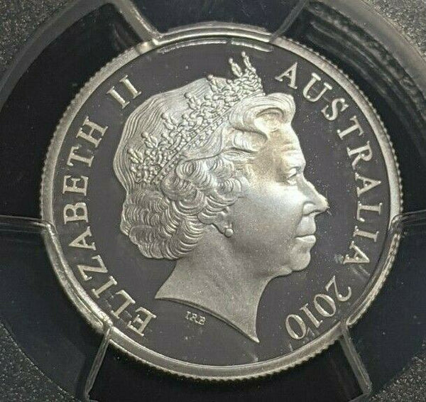 2010 Proof Silver Five Cent 5c Australia PCGS PR69DCAM FDC UNC #1715