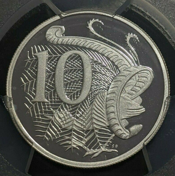 2007 Proof Silver Ten Cent 10c Australia PCGS PR69DCAM FDC UNC #1725