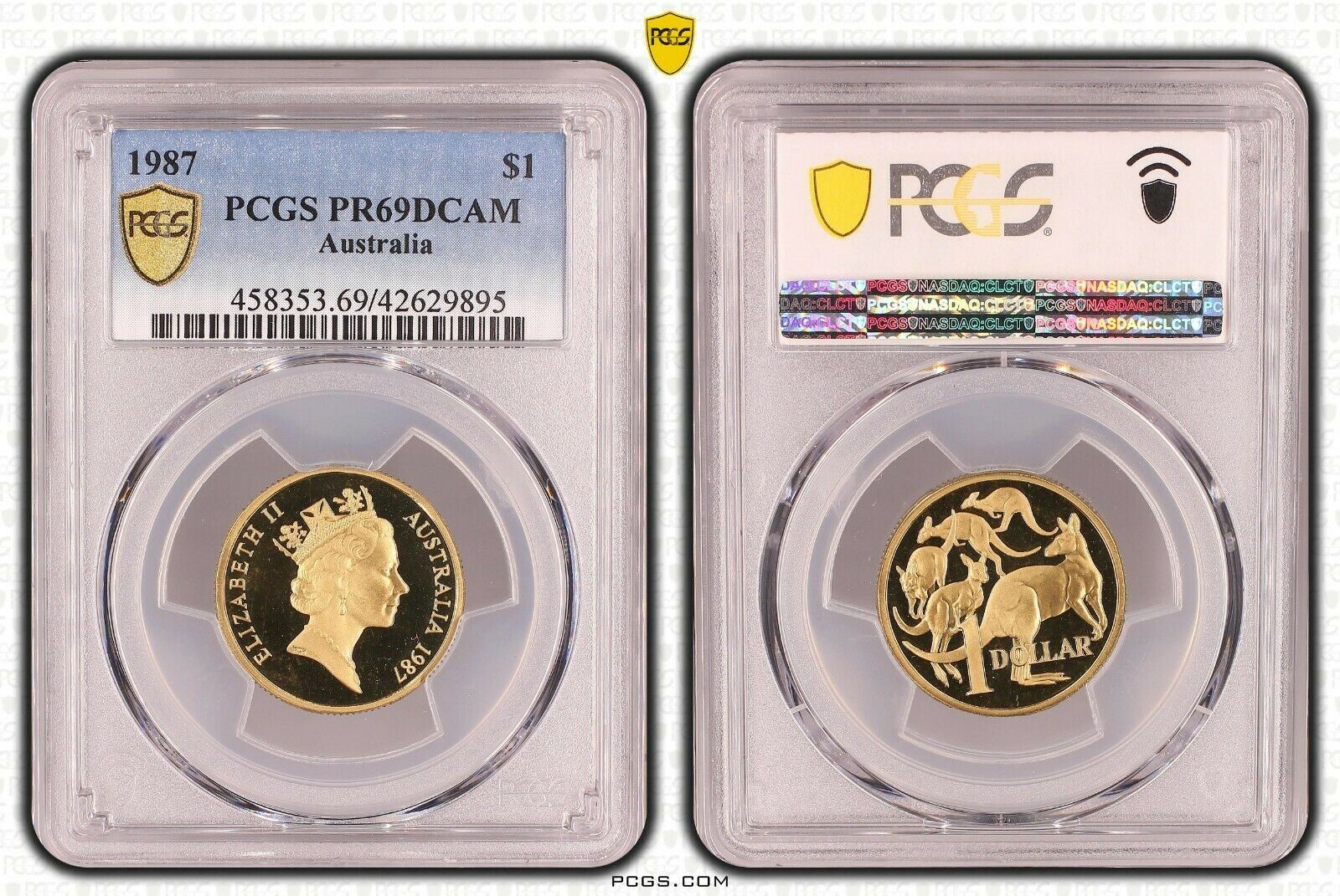 1987年 イギリス £1  PR69DCAM 1987年 イギリス £1 コイン PR69DCAM - メルカリ