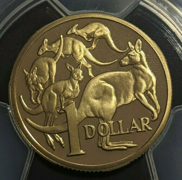 1987 Proof One Dollar $1 Australia PCGS PR69DCAM FDC UNC #1726